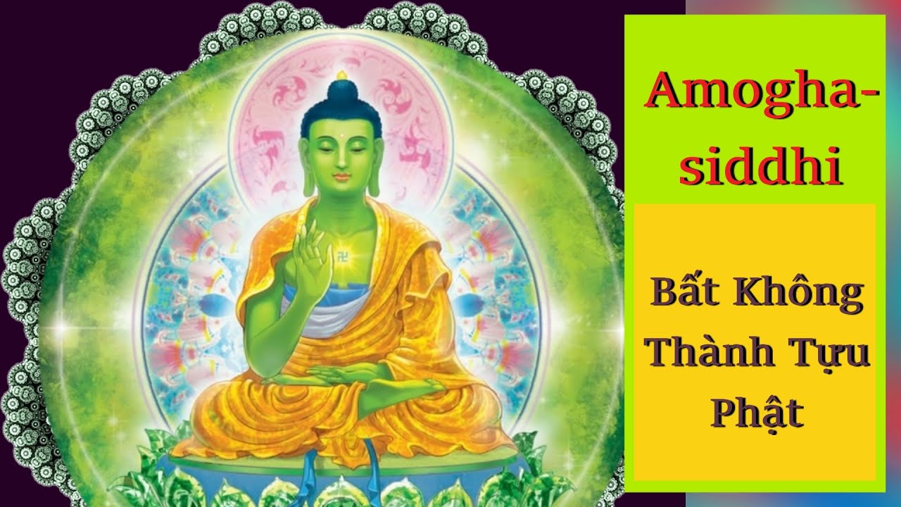 [108 Biến]???? Thần Chú Đức Bất Không Thành Tựu Như Lai | Amoghasiddhi Buddha Mantra ????