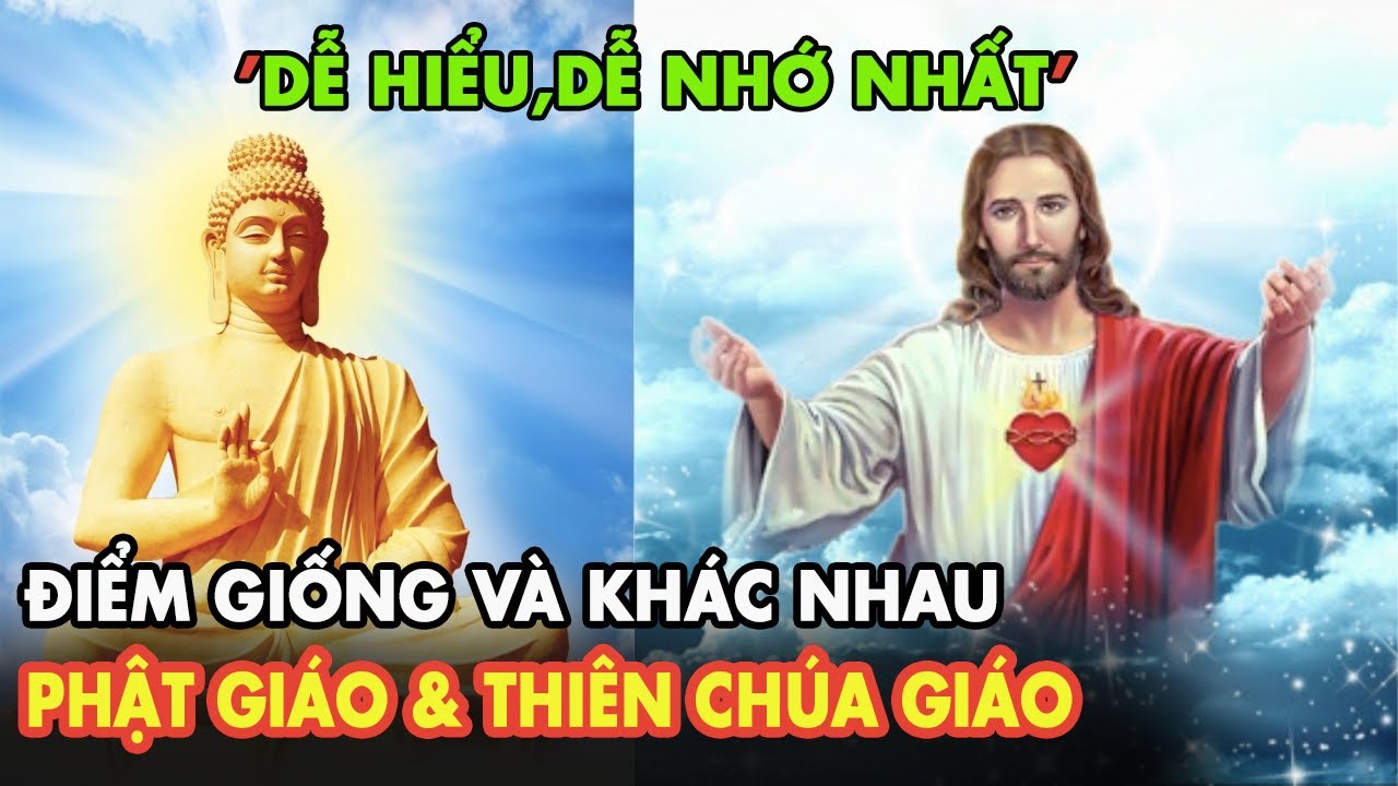 Điểm giống nhau giữa Đức Phật và Chúa Giê-su - YouTube