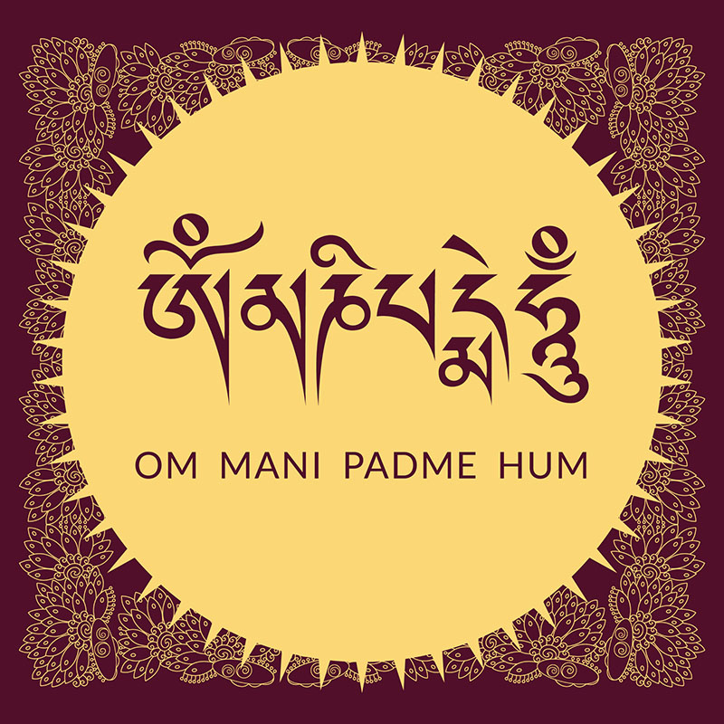 om-mani-padme-hum-mantra - Chua Dai Bi - Chua Dai Bi Plano TX